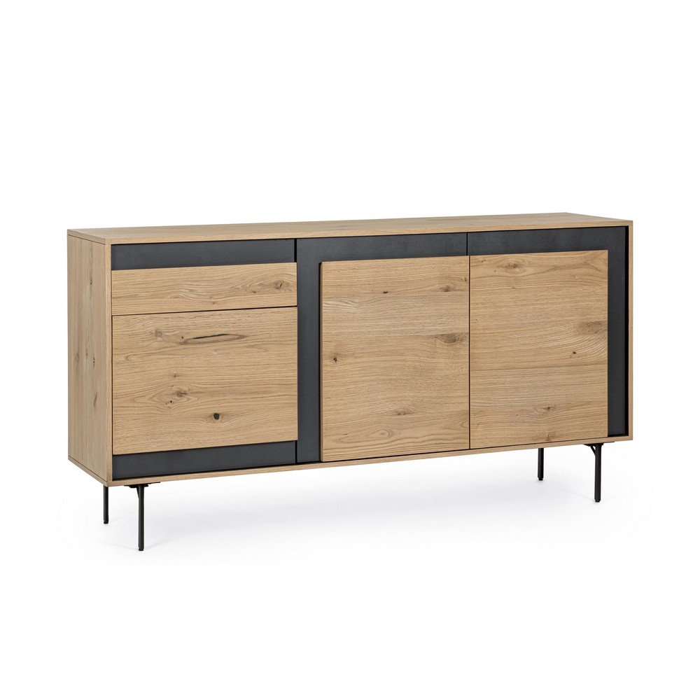 Credenza Legno Marrone Industriale da Interno - WHITECAFÉ