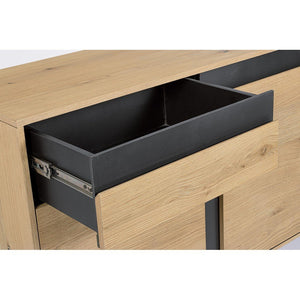 Credenza Legno Marrone Industriale da Interno - WHITECAFÉ