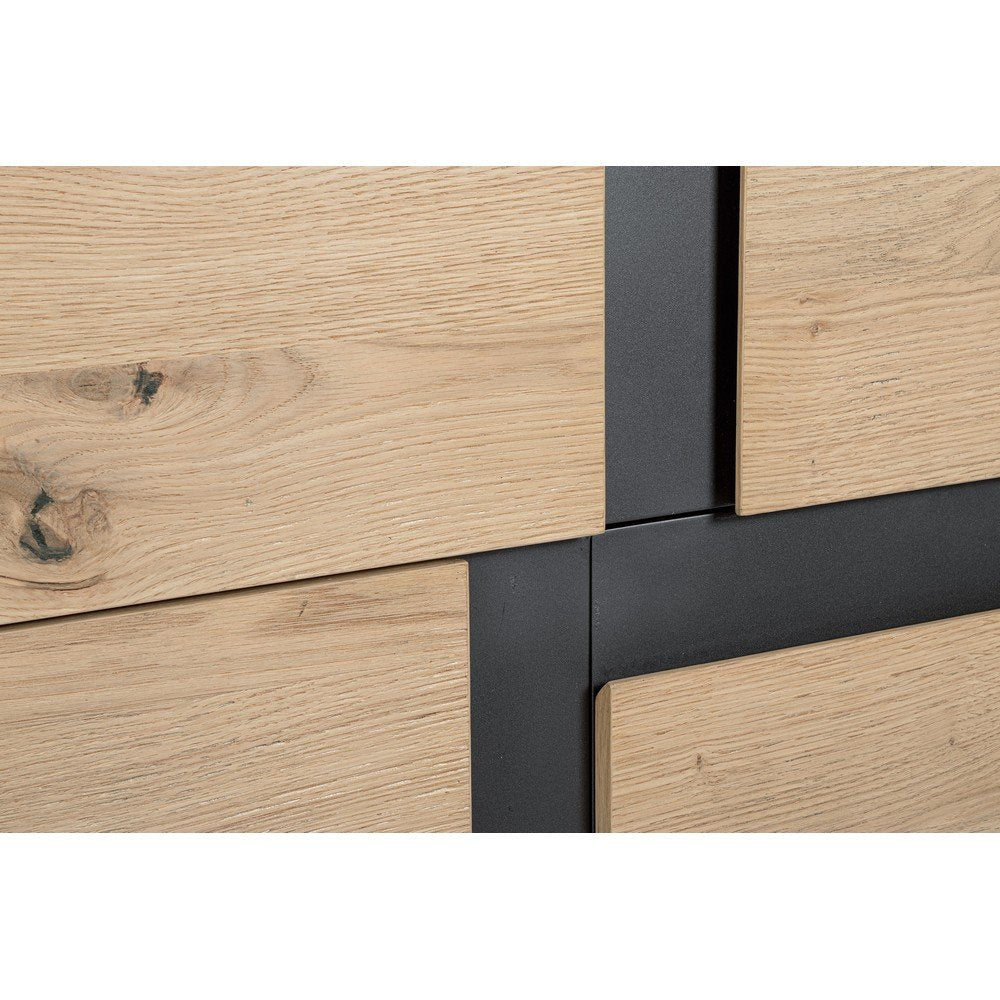 Mobile Alto Legno Marrone Industriale da Interno - WHITECAFÉ