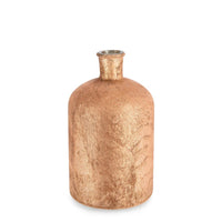 Bottiglia Decorativa Vetro Arancione Moderno H30 cm - VASILI