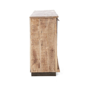 Credenza Legno Marrone Rustico da Interno - THEODORE