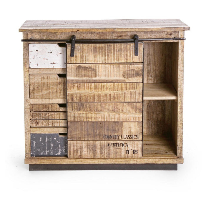 Credenza Legno Marrone Rustico da Interno - THEODORE