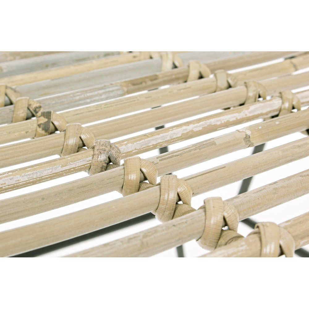 Sedia Rattan Naturale Marrone Boho da Interno - TATIANA