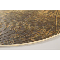 Set 6 Tappeti in Bamboo Marrone Rustico da Interno 120 - STARDUST