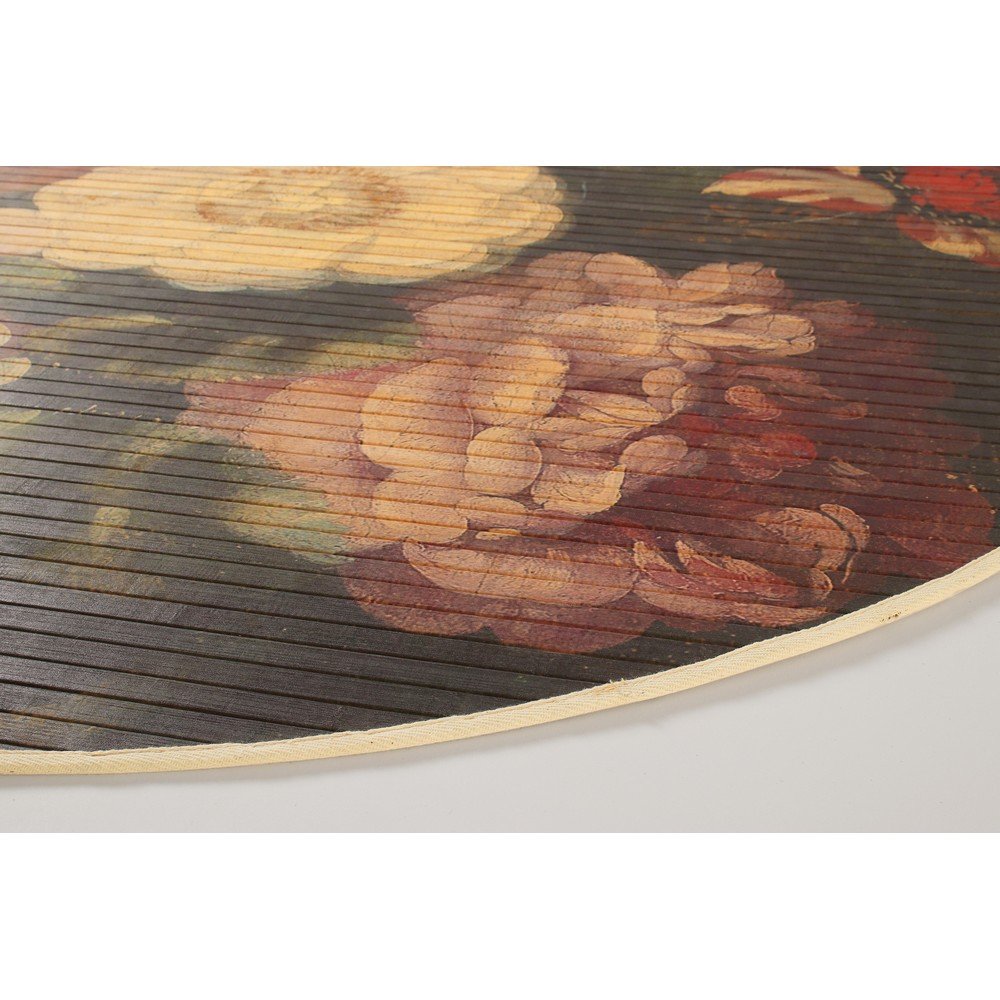 Set 6 Tappeti in Bamboo Marrone Rustico da Interno 120 - STARDUST