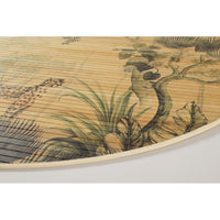 Set 6 Tappeti in Bamboo Marrone Boho da Interno 120 - STARDUST