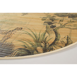 Set 6 Tappeti in Bamboo Marrone Boho da Interno 120 - STARDUST