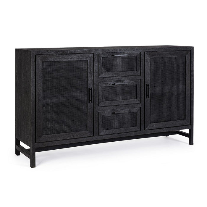 Credenza Legno Nero Industriale da Interno - STANLEY