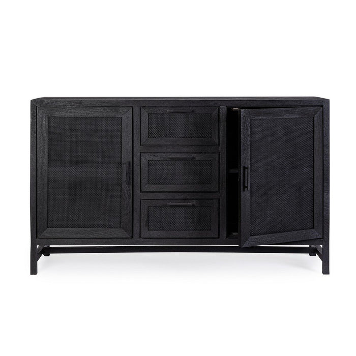 Credenza Legno Nero Industriale da Interno - STANLEY