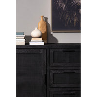Credenza Legno Nero Industriale da Interno - STANLEY