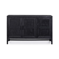 Credenza Legno Nero Stile Industriale da Interno - STANLEY