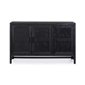 Credenza Legno Nero Stile Industriale da Interno - STANLEY