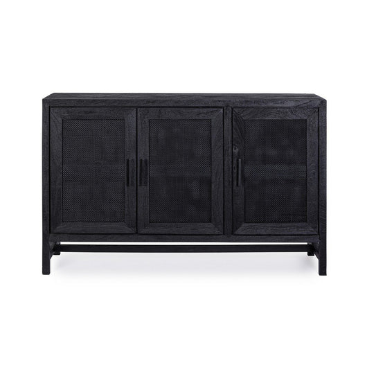 Credenza Legno Nero Stile Industriale da Interno - STANLEY