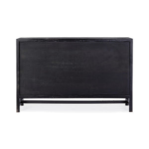 Credenza Legno Nero Stile Industriale da Interno - STANLEY