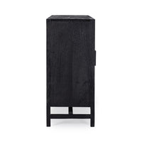 Credenza Legno Nero Stile Industriale da Interno - STANLEY