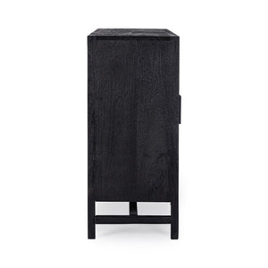 Credenza Legno Nero Stile Industriale da Interno - STANLEY