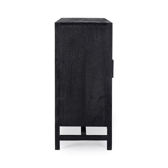 Credenza Legno Nero Stile Industriale da Interno - STANLEY