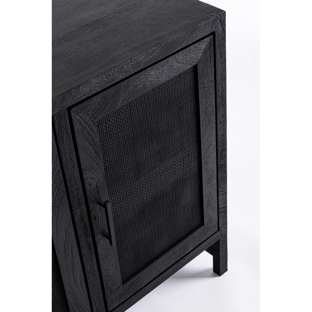 Credenza Legno Nero Stile Industriale da Interno - STANLEY