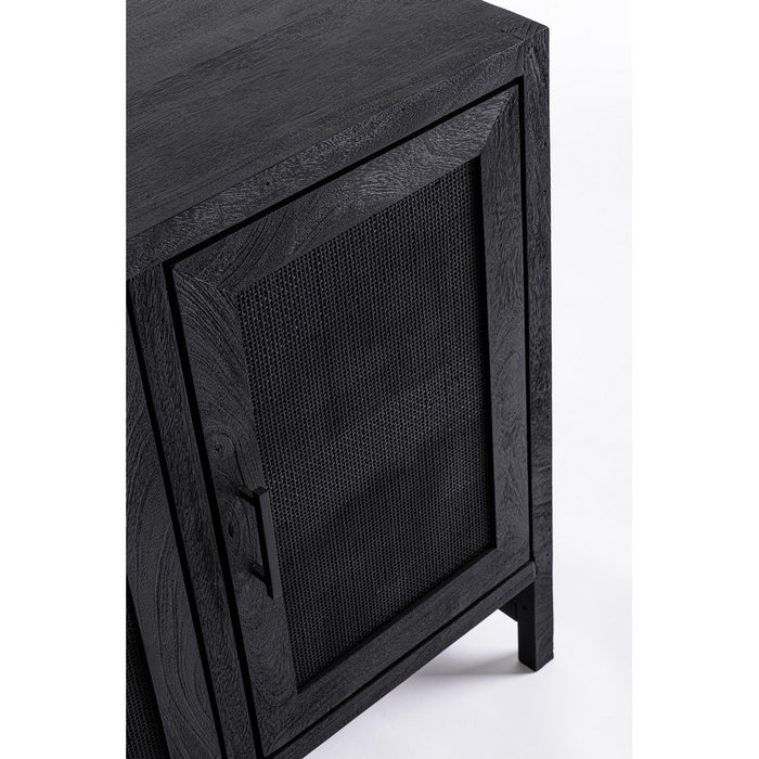 Credenza Legno Nero Stile Industriale da Interno - STANLEY