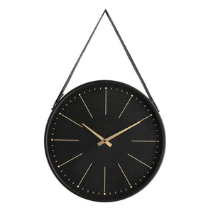 Orologio da Parete Bianco Moderno da Interno 40x66 cm - SIL Colore: Nero