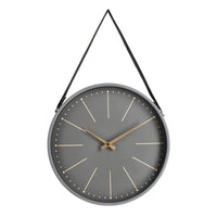 Orologio da Parete Bianco Moderno da Interno 40x66 cm - SIL Colore: Grigio