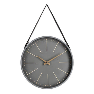 Orologio da Parete Bianco Moderno da Interno 40x66 cm - SIL Colore: Grigio