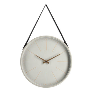 Orologio da Parete Bianco Moderno da Interno 40x66 cm - SIL Colore: Tortora