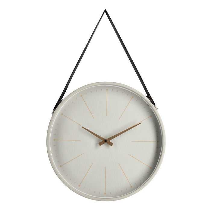 Orologio da Parete Bianco Moderno da Interno 40x66 cm - SIL Colore: Tortora