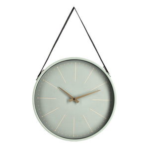 Orologio da Parete Bianco Moderno da Interno 40x66 cm - SIL Colore: Verde Acqua