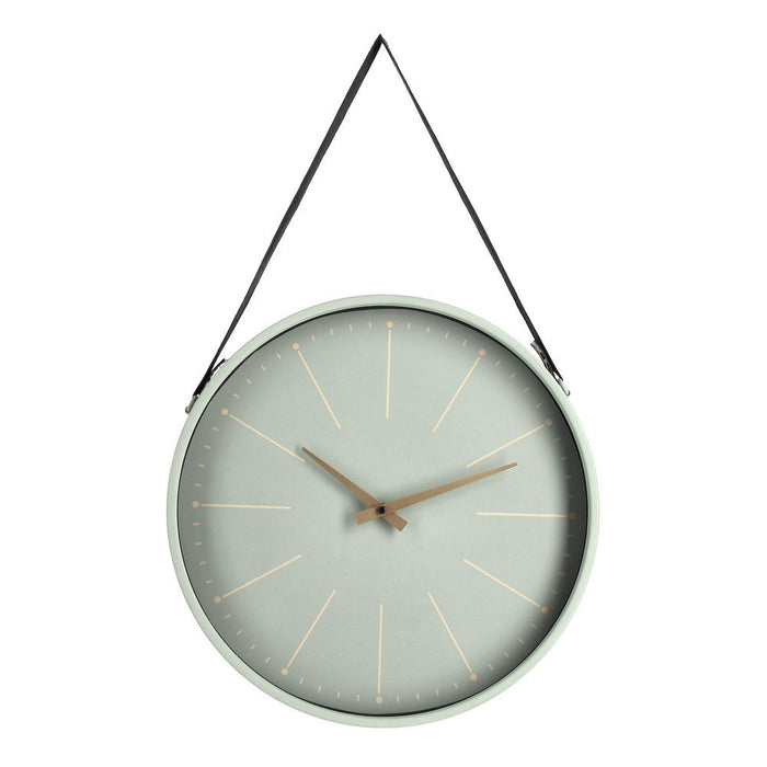 Orologio da Parete Bianco Moderno da Interno 40x66 cm - SIL Colore: Verde Acqua