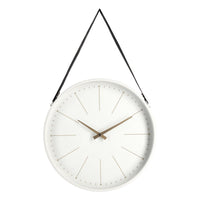 Orologio da Parete Bianco Moderno da Interno 40x66 cm - SIL Colore: Bianco