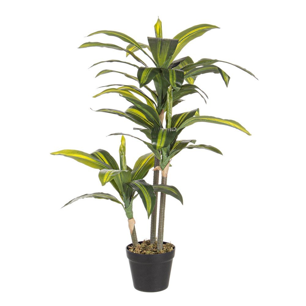 Set 2 Piante Dracaena Plastica Verde da Interno H88 cm - SERAPHIM