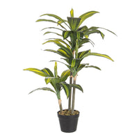 Set 2 Piante Dracaena Plastica Verde da Interno H88 cm - SERAPHIM