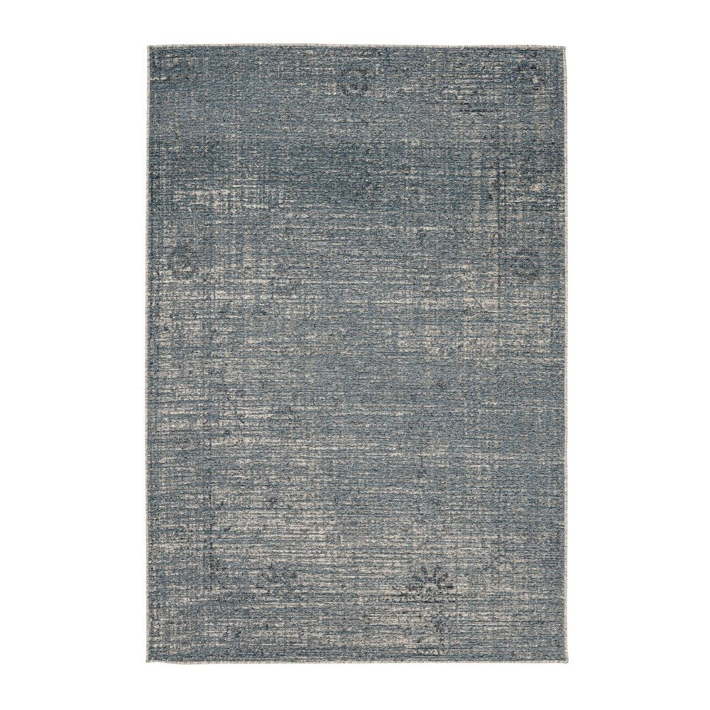 Tappeto Viscosa Blu Industriale da Interni 160x230 - SANCHEZ