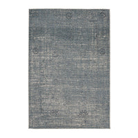 Tappeto Viscosa Blu Industriale da Interni 160x230 - SANCHEZ