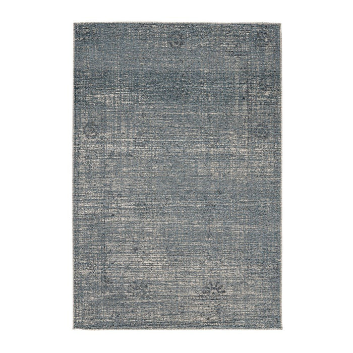 Tappeto Viscosa Blu Industriale da Interni 160x230 - SANCHEZ