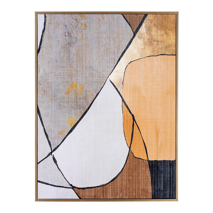 Dipinto Astratto Tela Multicolore Moderno da Parete 60x80 - SANA