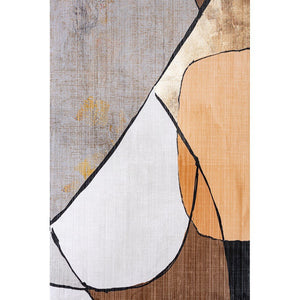 Dipinto Astratto Tela Multicolore Moderno da Parete 60x80 - SANA