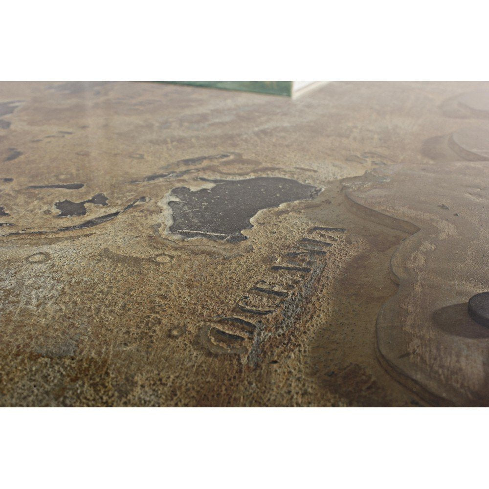 Tavolo Legno Grigio Industriale da Interno 160x90 - RYDER