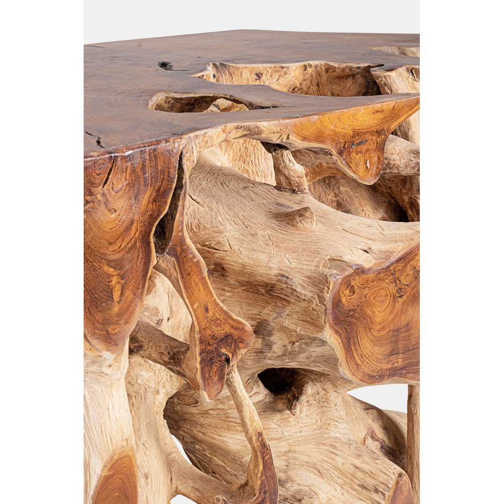 Consolle in Radice di Teak Marrone Rustica da Interno - ROSE