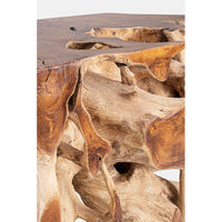 Consolle in Radice di Teak Marrone Rustica da Interno - ROSE