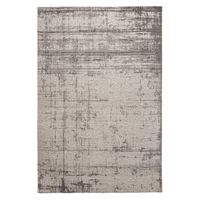 Tappeto Tessuto Grigio Moderno da Interno 200x290 - ROGERS