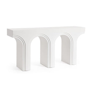 Consolle MDF Impiallacciato Bianco Moderna da Interno - ROAM