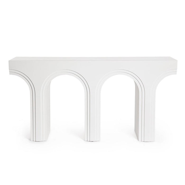 Consolle MDF Impiallacciato Bianco Moderna da Interno - ROAM