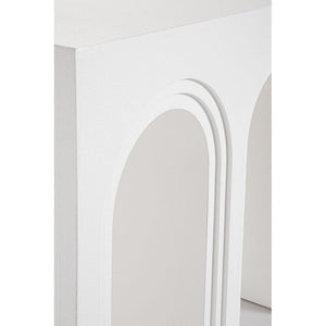 Consolle MDF Impiallacciato Bianco Moderna da Interno - ROAM