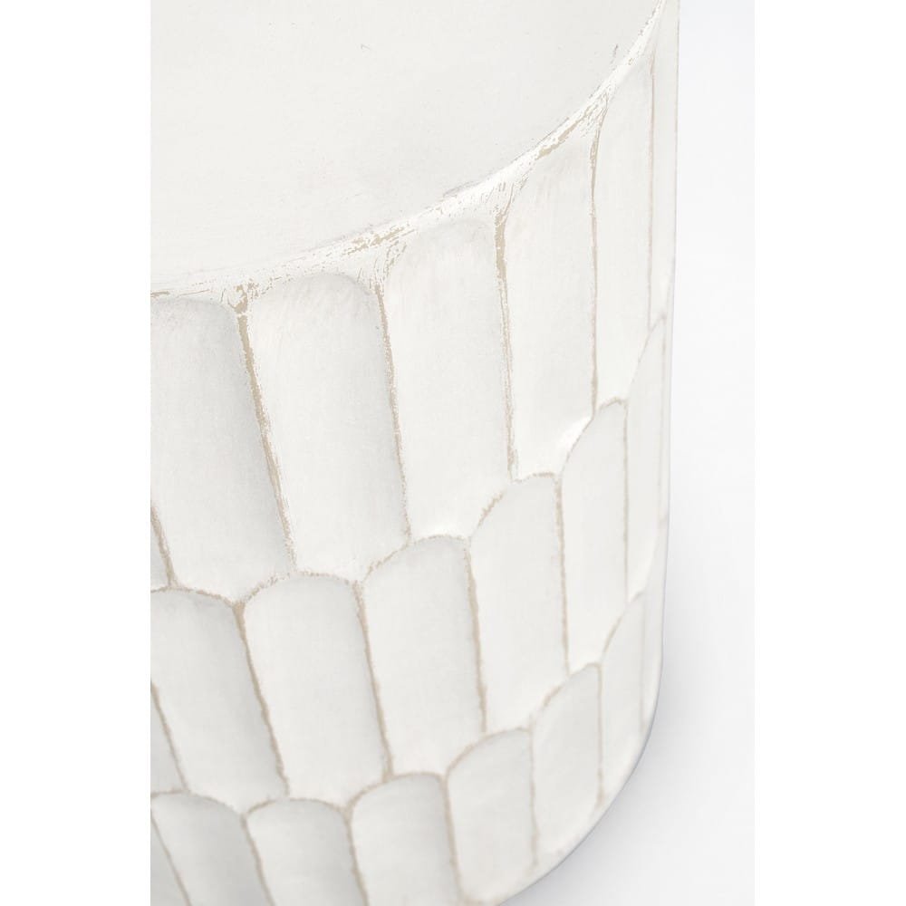 Tavolino Bianco Moderno da Interno 40.5 cm - ROAM