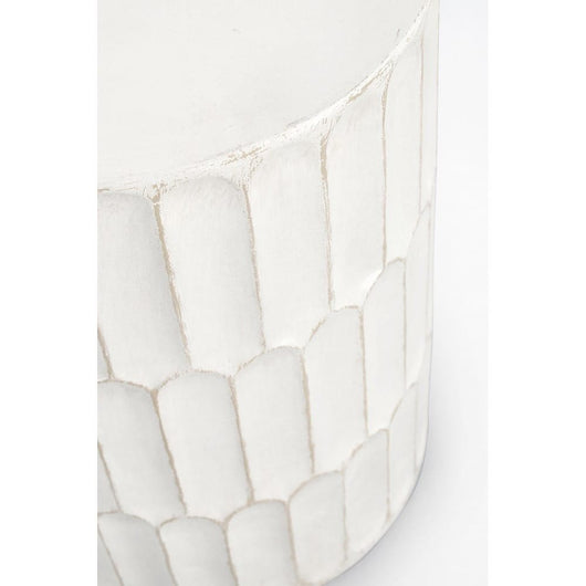 Tavolino Bianco Moderno da Interno 40.5 cm - ROAM