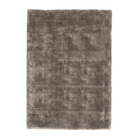 Tappeto Viscosa Marrone Moderno da Interno 140x200 - RIVERA Dimensione: 140x200, Colore: Marrone