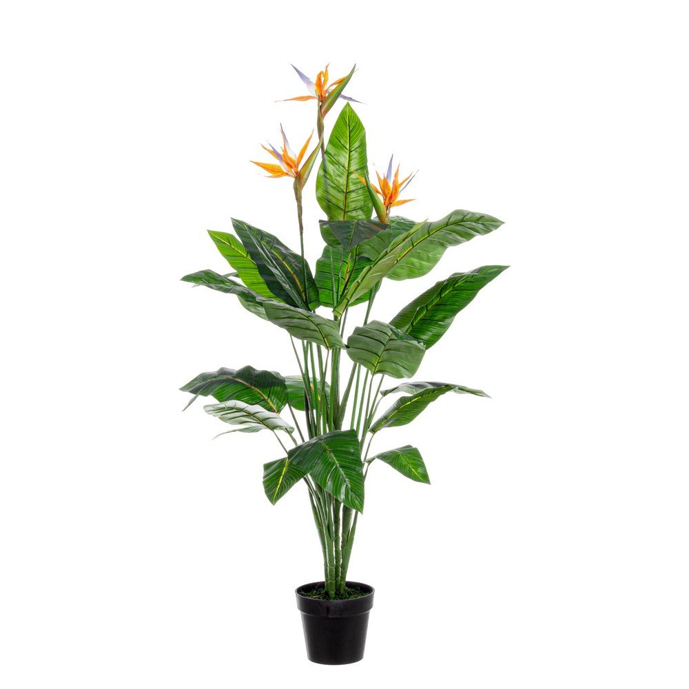 Set 2 Piante Strelitzia in Plastica Verde H150 cm - RIFLETTORE