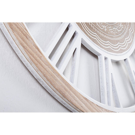Orologio Parete Legno Naturale Boho da Interno 60 cm - REGALITÀ